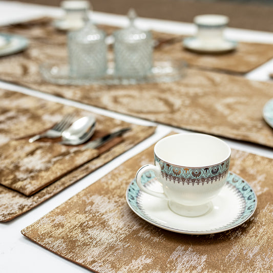 Charcoal Damask Heritage Set