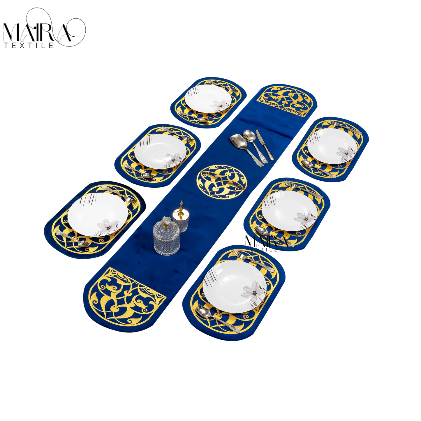Majestic Bonanza Royal Blue Table Set