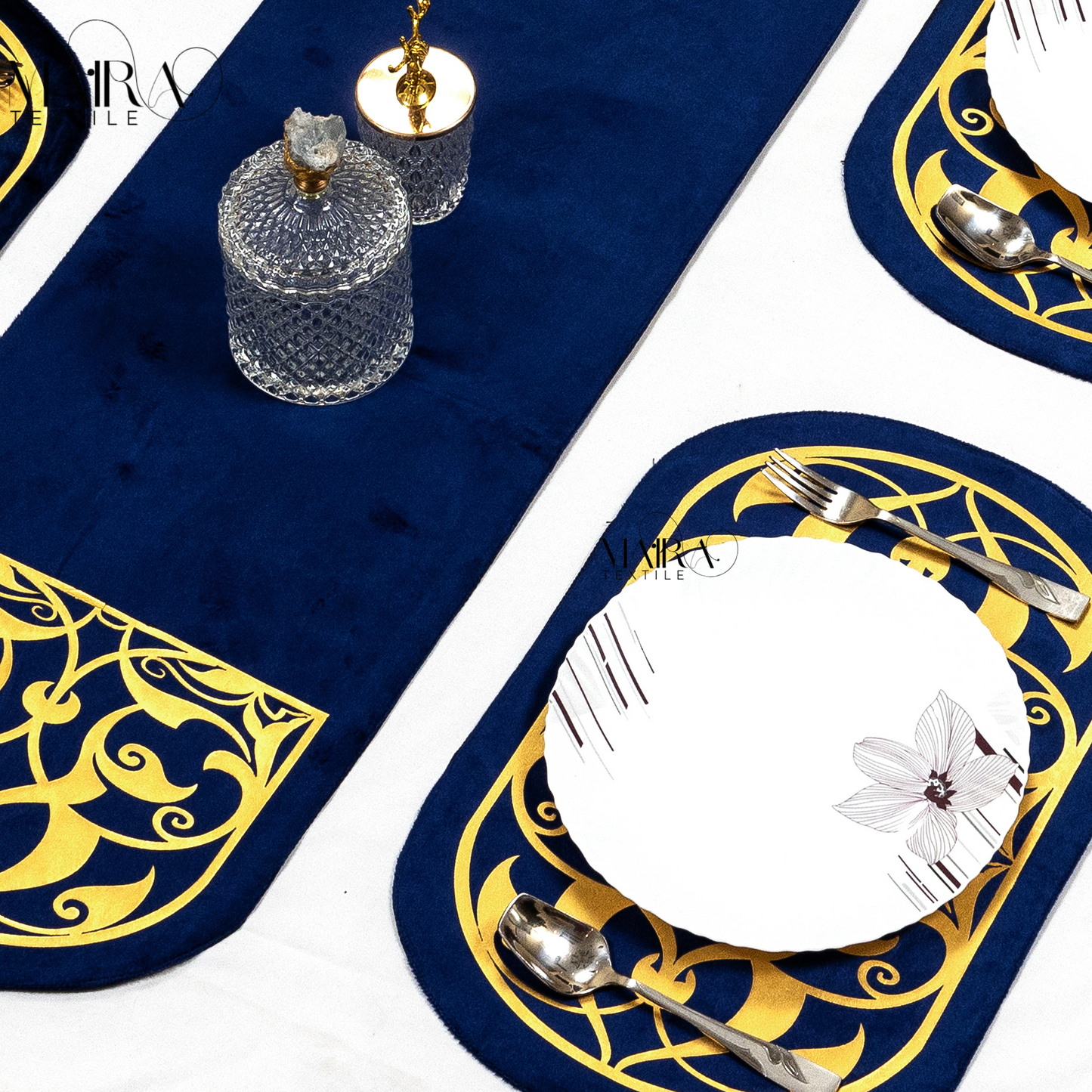 Majestic Bonanza Royal Blue Table Set