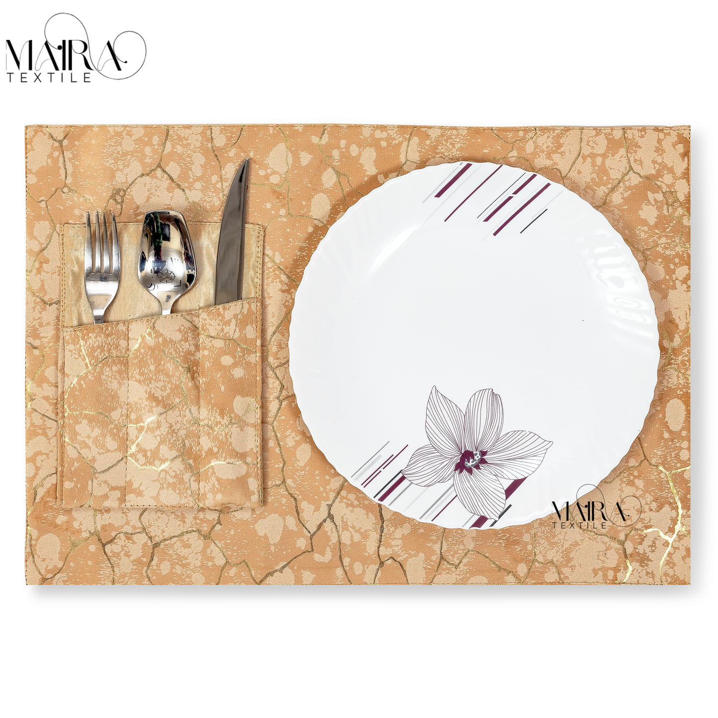 Royal Marble Tuscan Tan Table Set