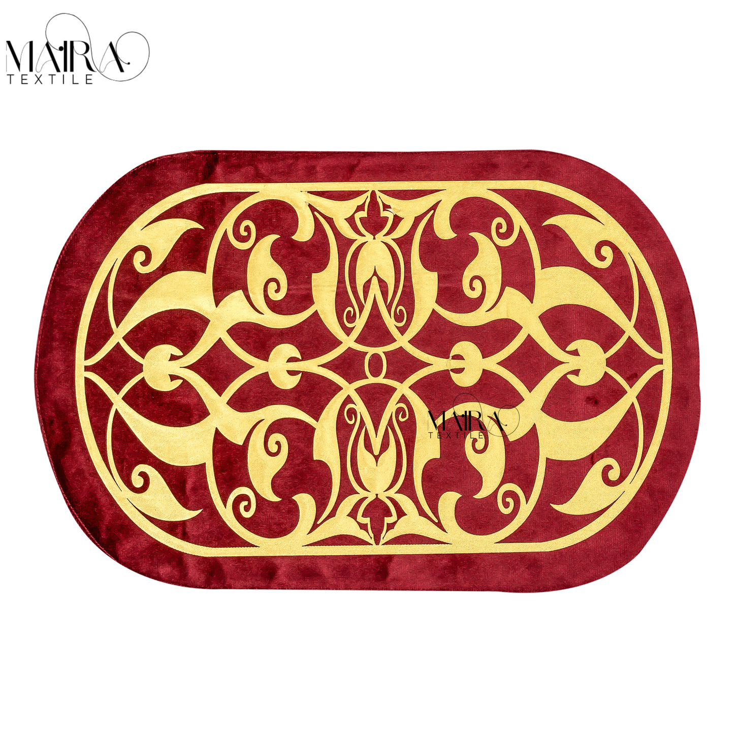 Majestic Bonanza Scarlet Maroon Table Set Dinning Set