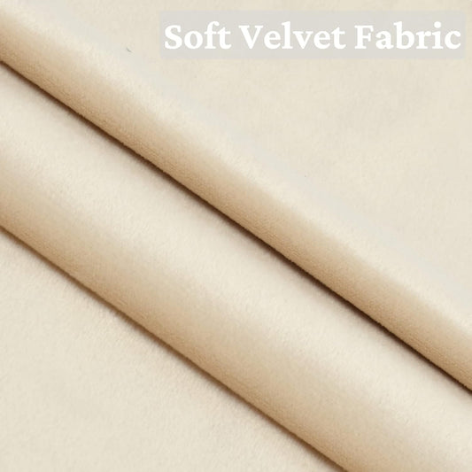 Velvet Plain Fabric – Unstitched for Sofa & Cushion Covers Per yard(1 Gaz)