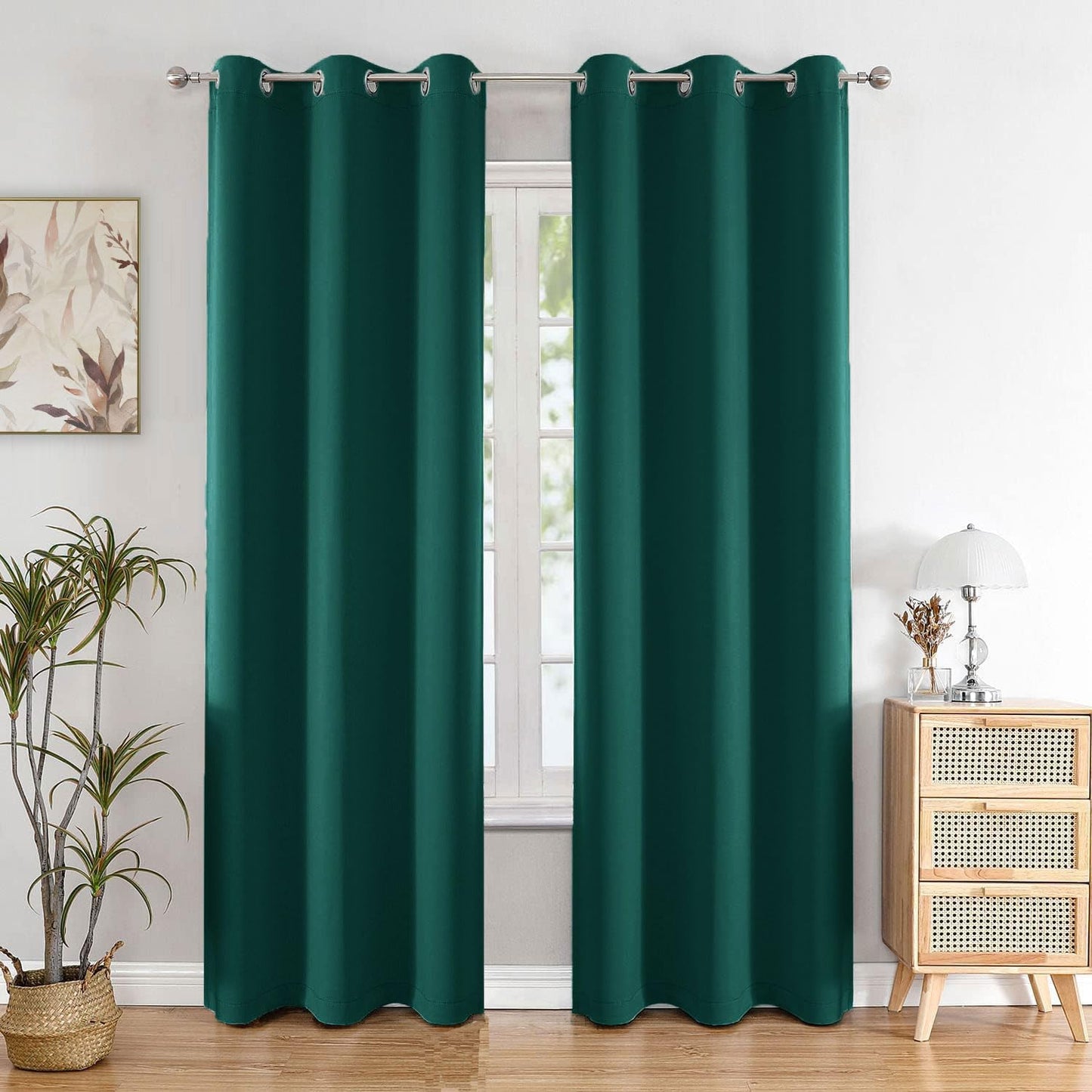 Plain Velvet Curtains 2Pac Home Living And Room Decoration 54*90 inch