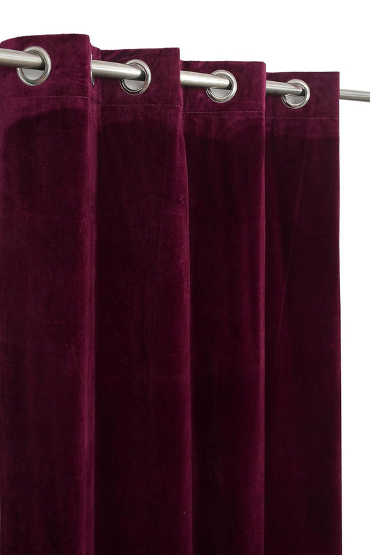 Plain Velvet Curtains 2Pac Home Living And Room Decoration 54*90 inch