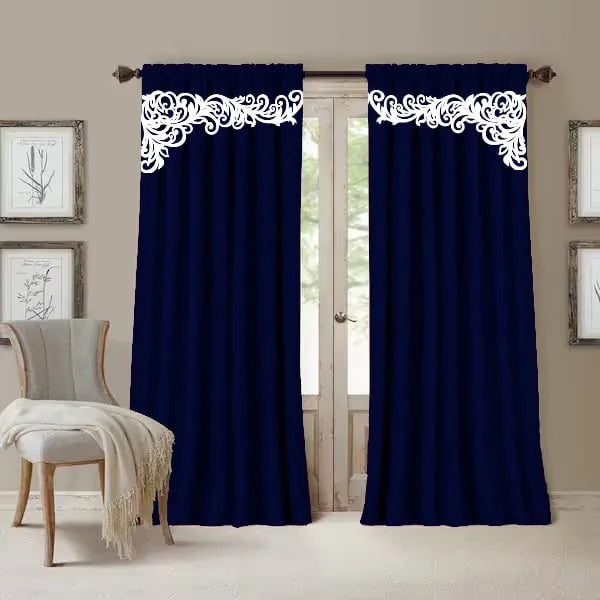 Velvet Curtain 2 PC's