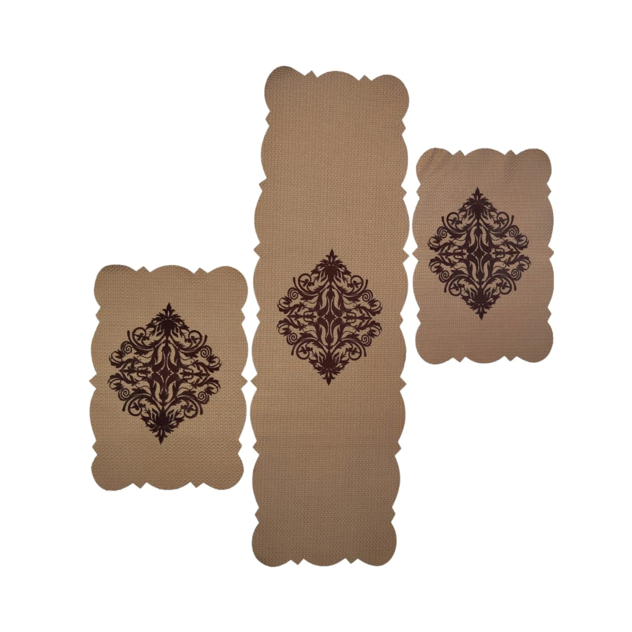 Jute Table Runner 3pcs set