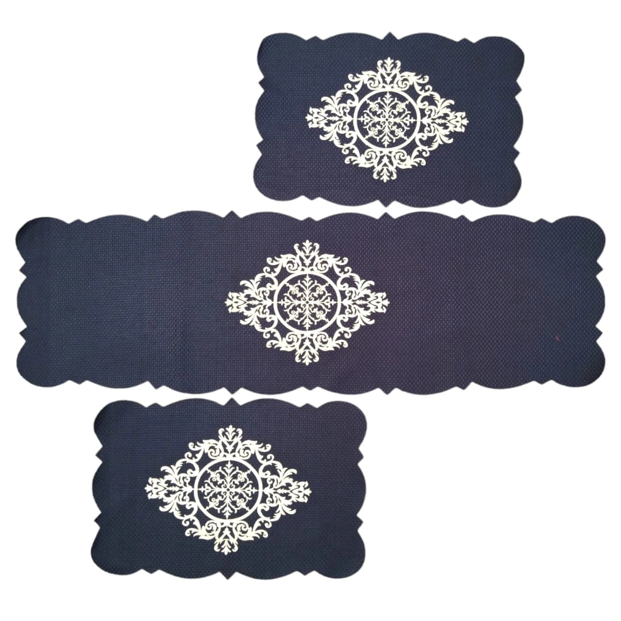Jute Table Runner 3pcs set