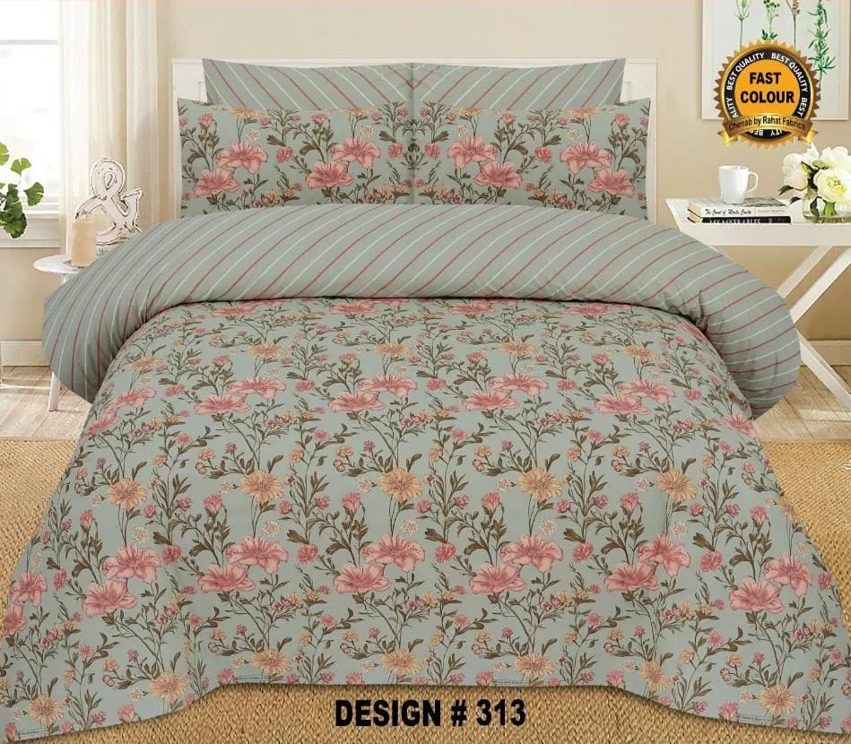 Cotton Double Bed sheet