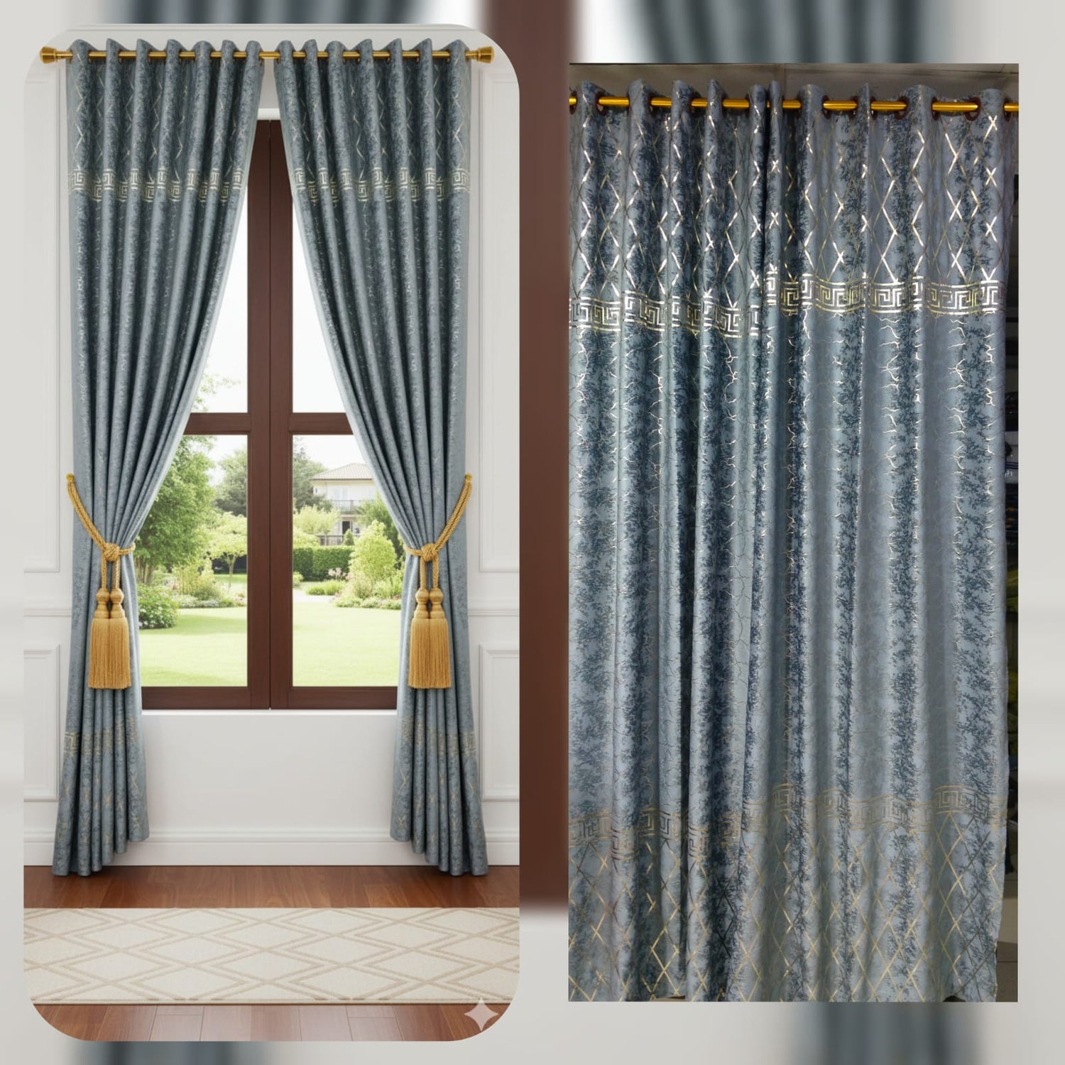 Blind Curtains