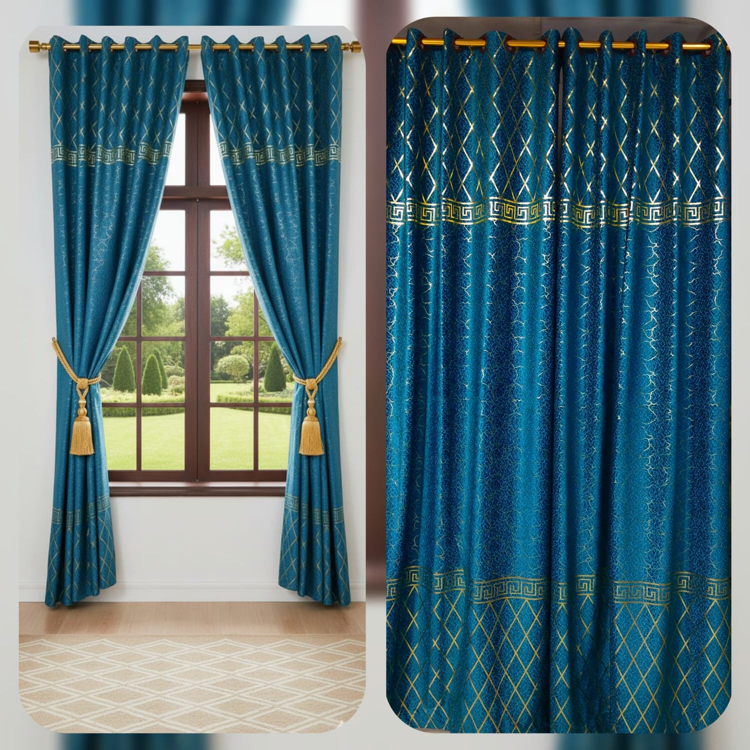 Texture Curtain pack of 2