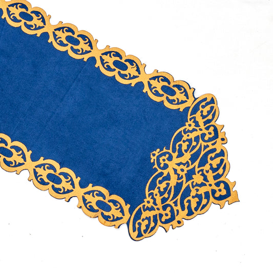 Classic Blue Dining Table Runner Set 8/6/4 pcs– New Arrival 2026