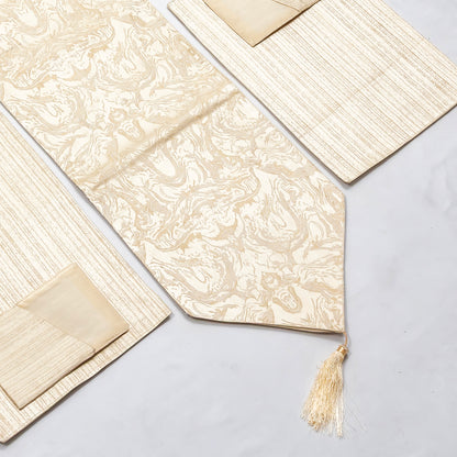 Champagne Embossed Luxe Set
