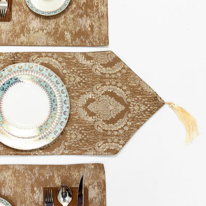 Charcoal Damask Heritage Set