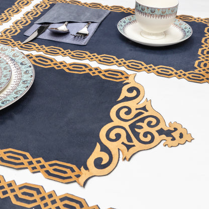 Elegant Grey Table Runner Set (8/6/4 Pieces) – New Collection