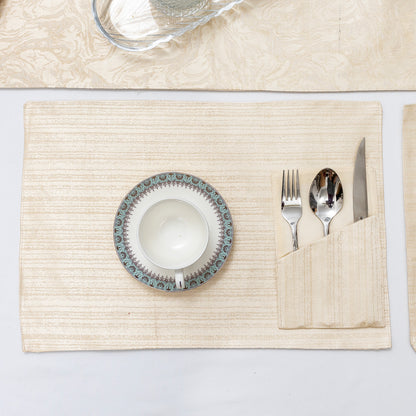 Champagne Embossed Luxe Set