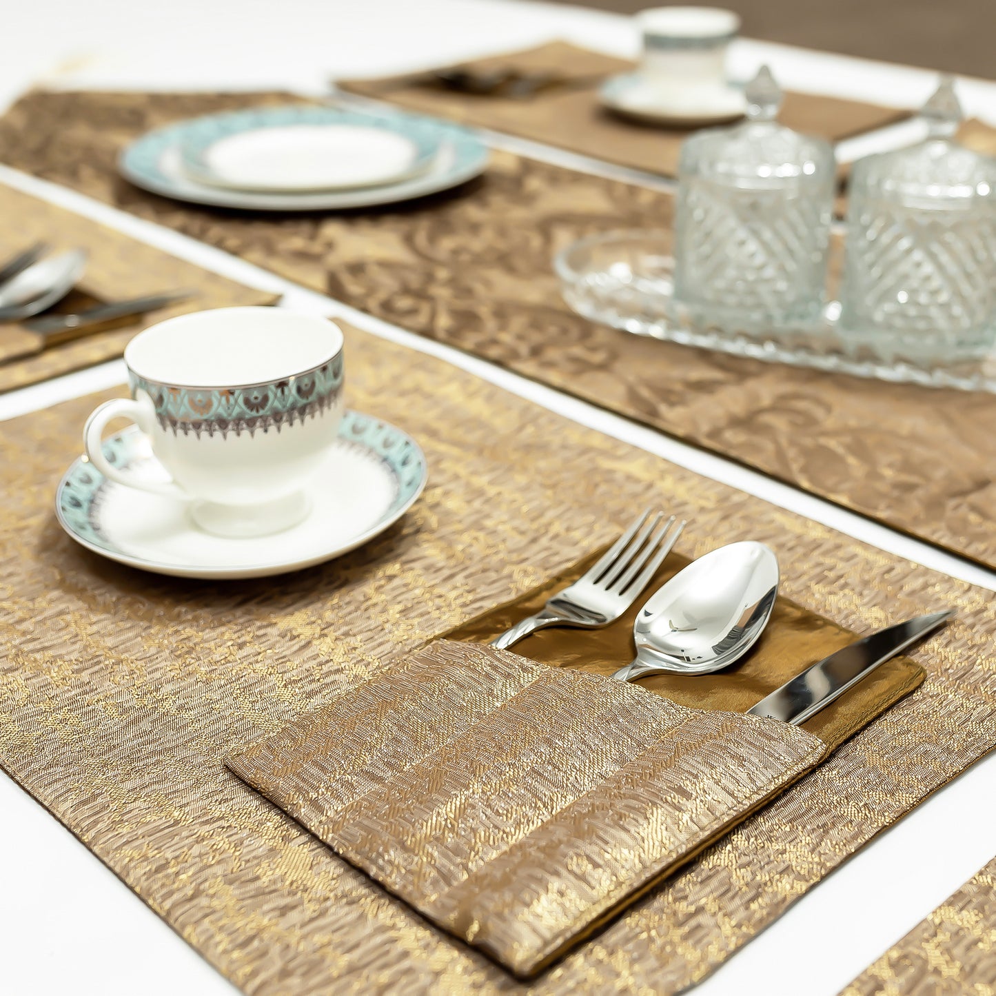 Soft Sage Elegance Set 8,6,4,pcs