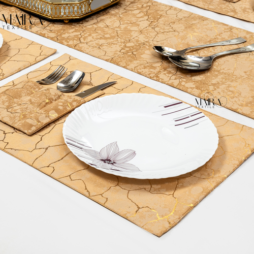 Royal Marble Tuscan Tan Table Set