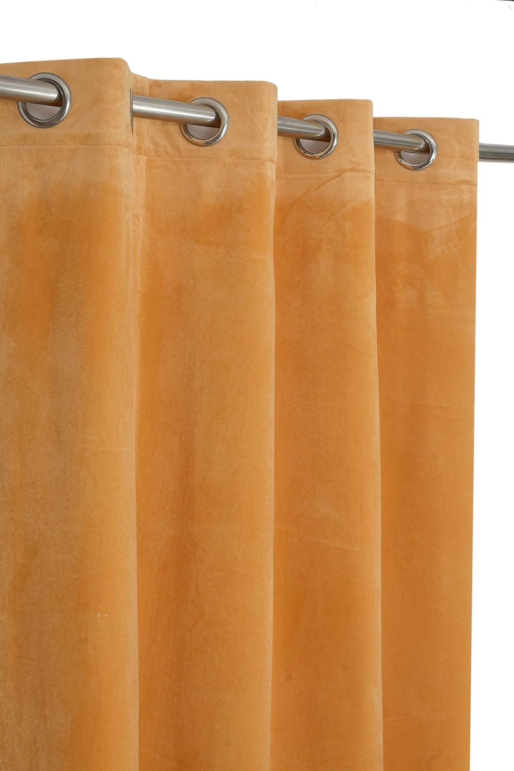 Plain Velvet Curtains 2Pac Home Living And Room Decoration 54*90 inch