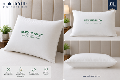 Medicated Pillow – Sleep Better, Wake Refreshed