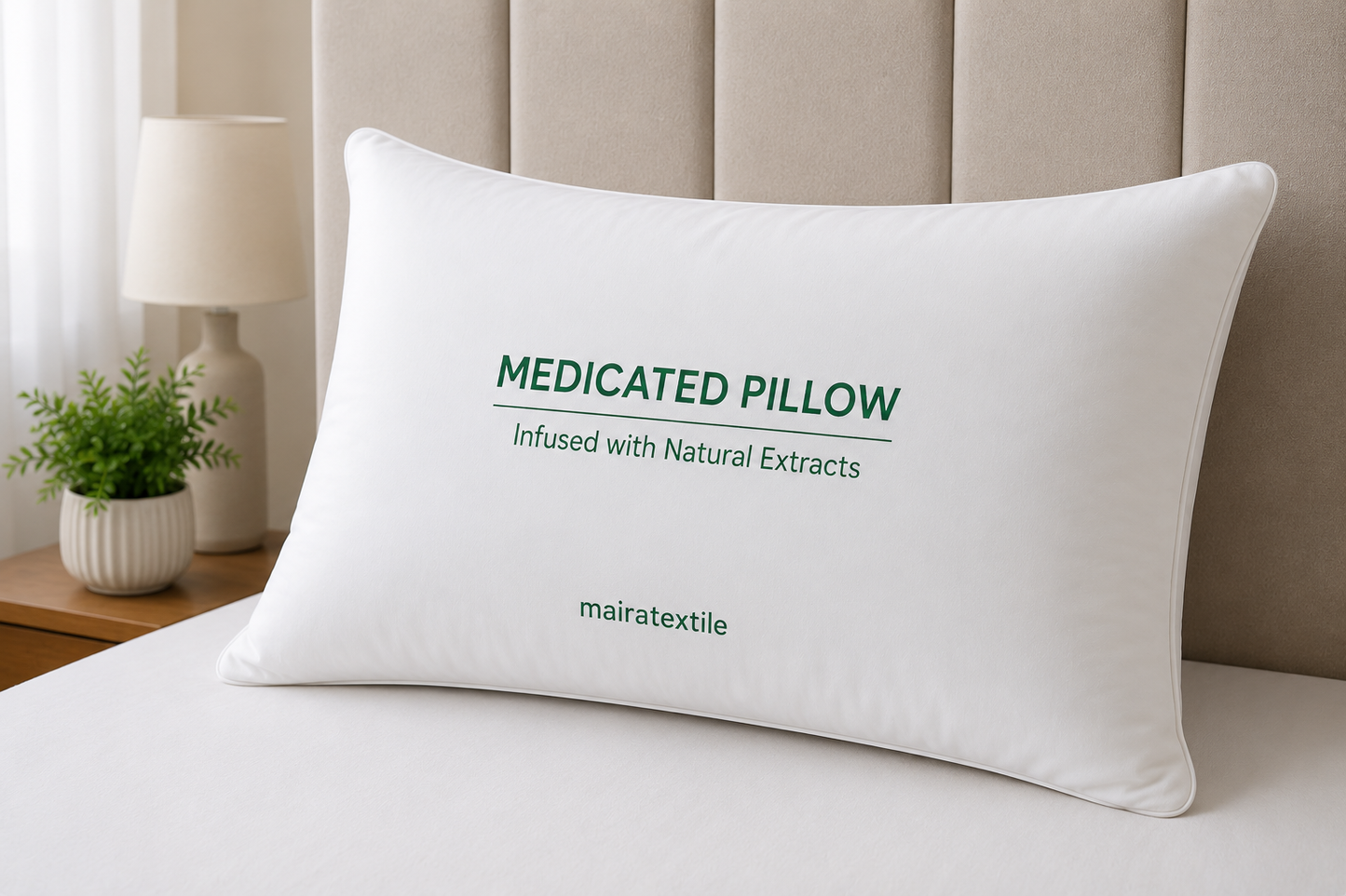 Medicated Pillow – Sleep Better, Wake Refreshed