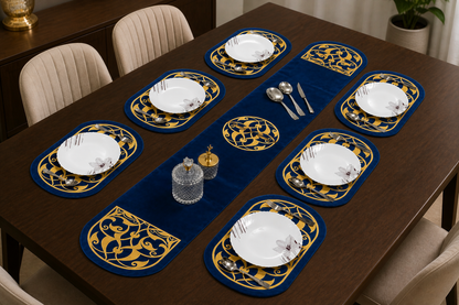 Sapphire Imperial Medallion Set Blue