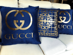 CHANEL Velvet Cushion Cover, (Each Price Rs 450) Size 16+16 inch - Maira Textile