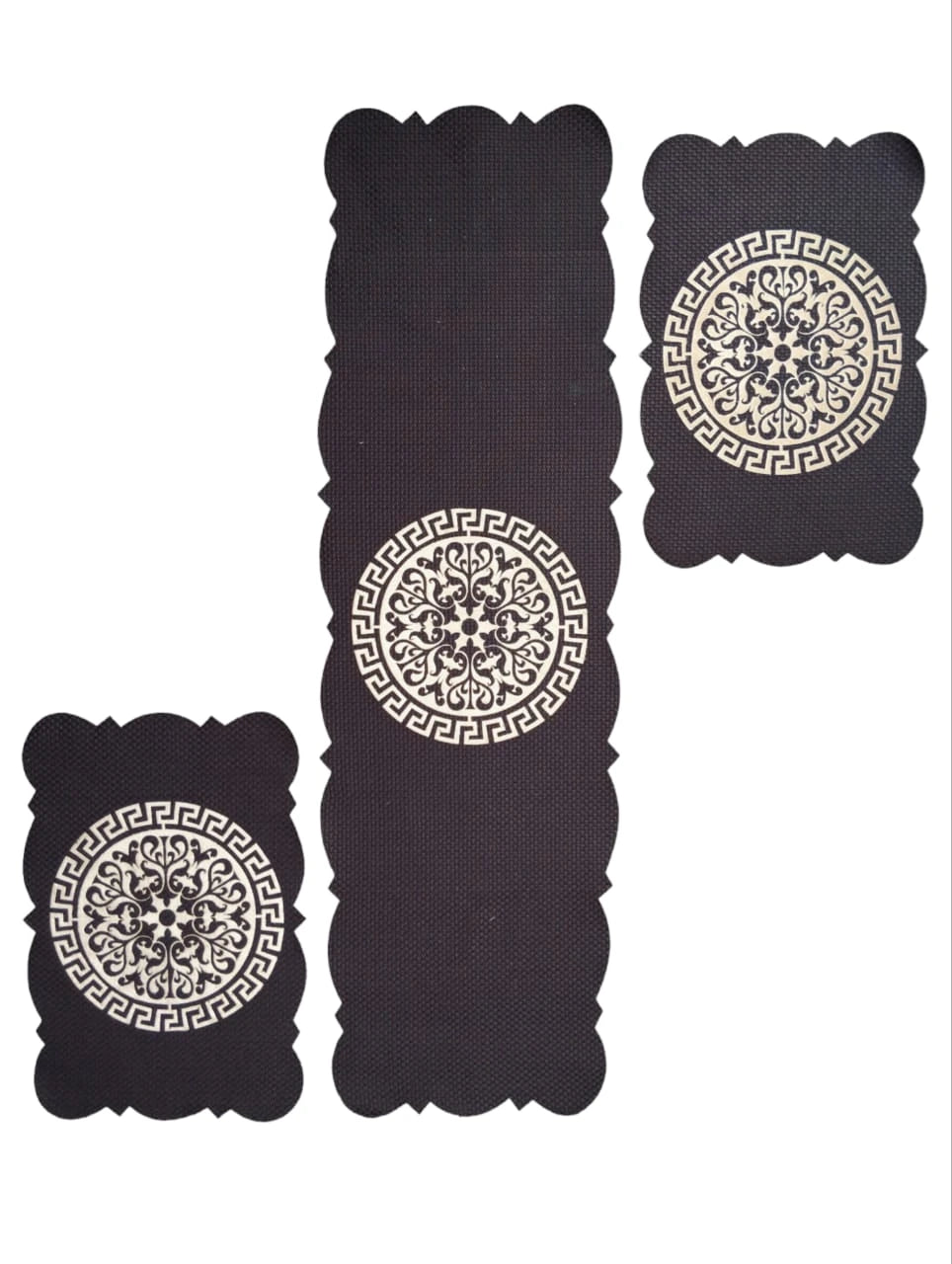 Jute Table Runner 3pcs set