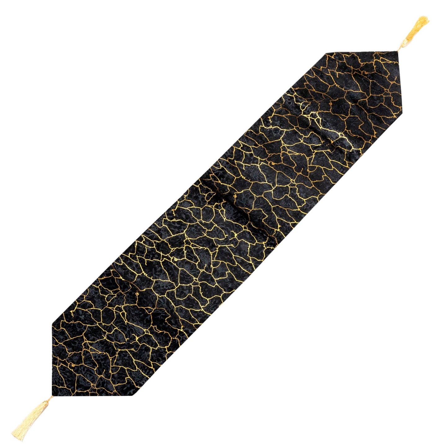 Velvet Majestic Tapestry Noir Black Table Set