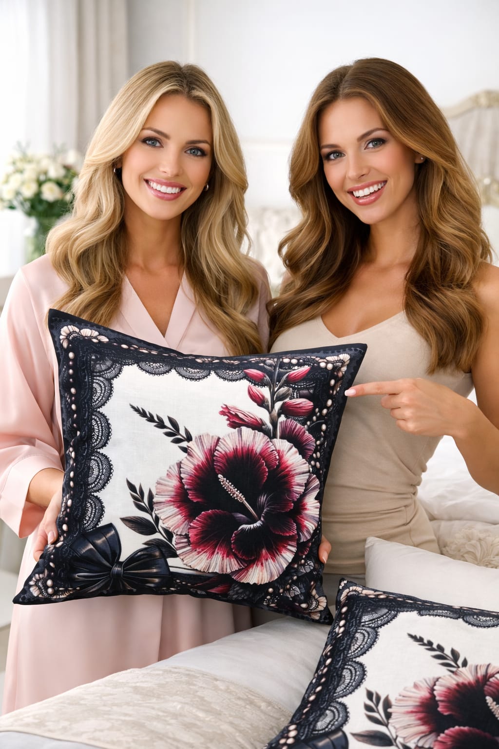 Digital Print Canvas Cushion Covers, 3D Print Canvas Cushion Covers - 15 designs Pack of 2 ( Size 16*16 )