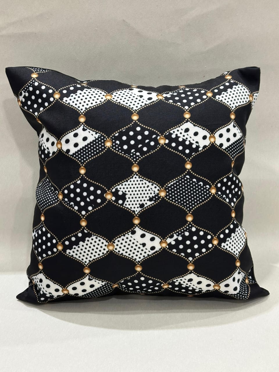 Digital Print Canvas Cushion Covers, 3D Print Canvas Cushion Covers - 15 designs Pack of 2 ( Size 16*16 )