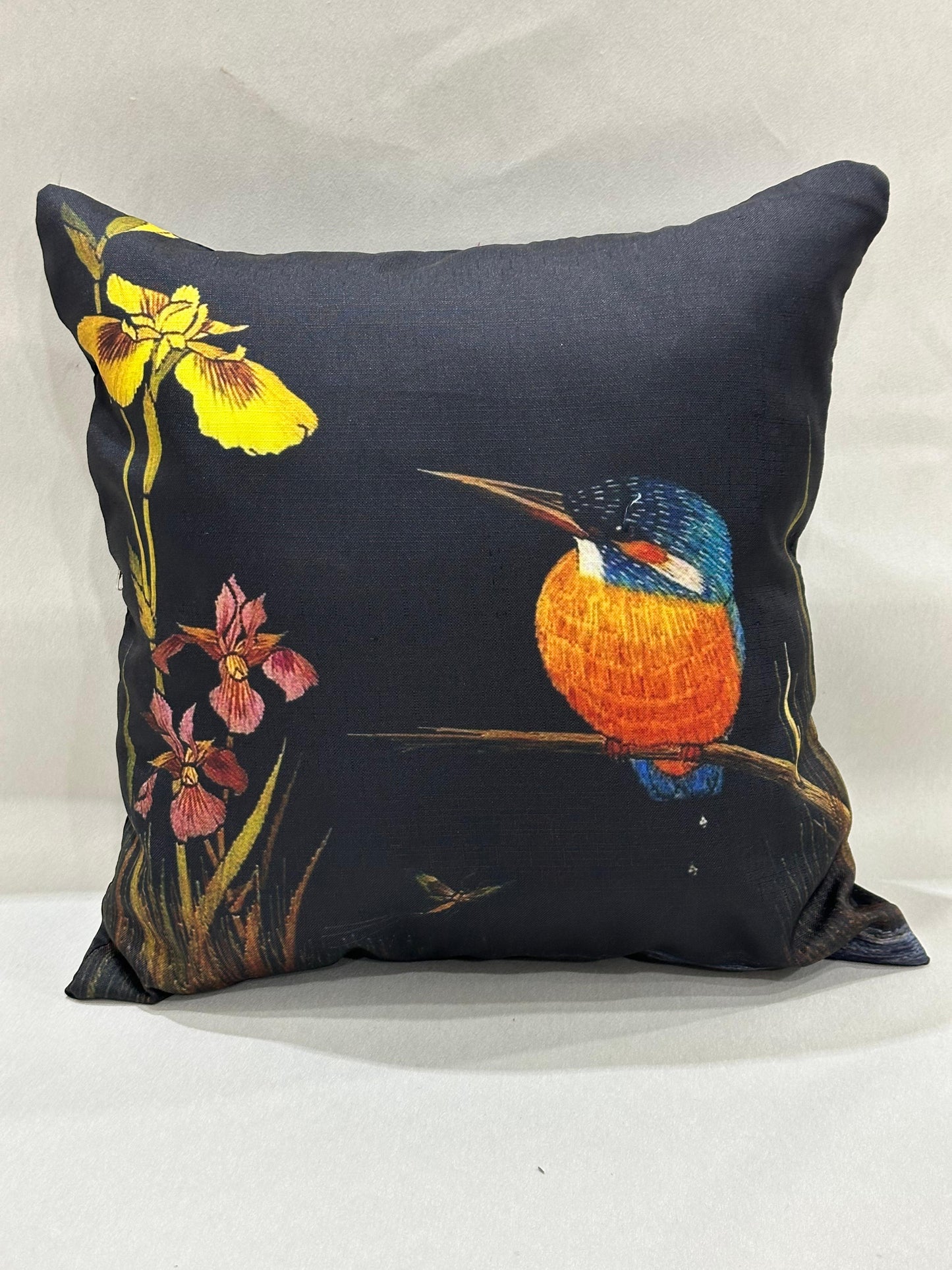 Digital Print Canvas Cushion Covers, 3D Print Canvas Cushion Covers - 15 designs Pack of 2 ( Size 16*16 )