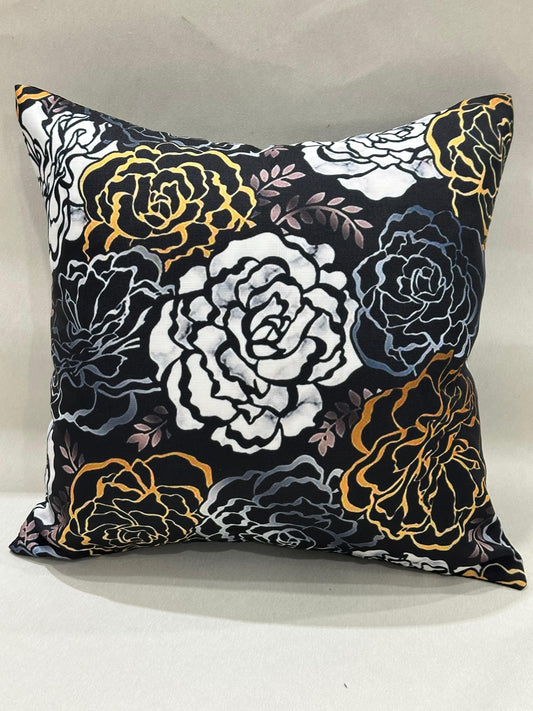 Digital Print Canvas Cushion Covers, 3D Print Canvas Cushion Covers - 15 designs Pack of 2 ( Size 16*16 )