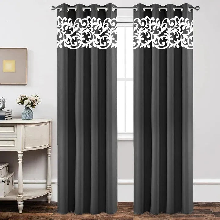 Velvet Curtain 2 PC's