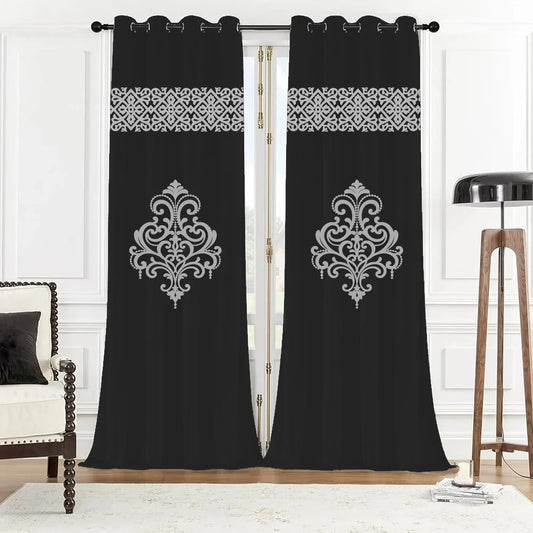 Velvet Curtain 2 PC's