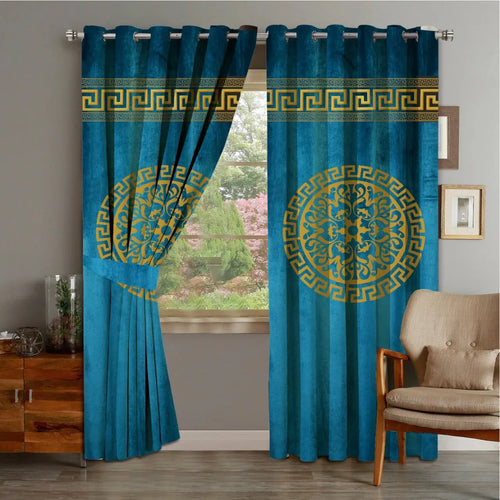 Velvet Curtain 2 PC's