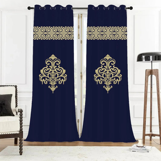 Velvet Curtain 2 PC's