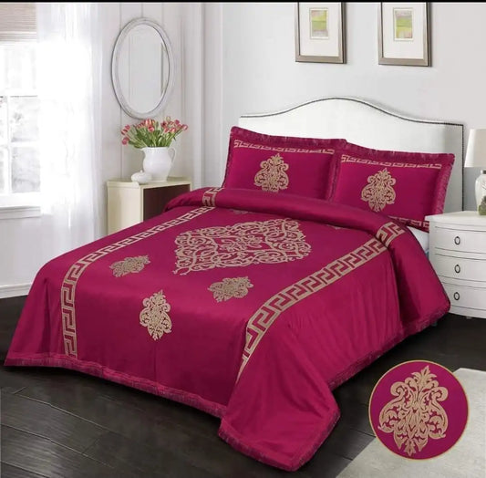 Luxurious Velvet Bed Sheet Set