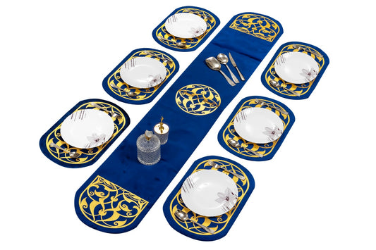 Sapphire Imperial Medallion Set Blue