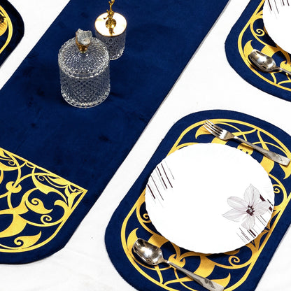 Sapphire Imperial Medallion Set Blue