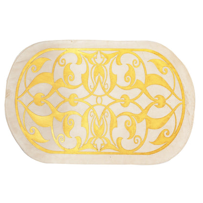 Ivory Regal Filigree Set velvet