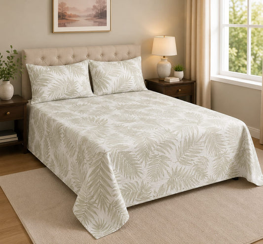 100% Export Quality Cotton Printed Bedsheet Set