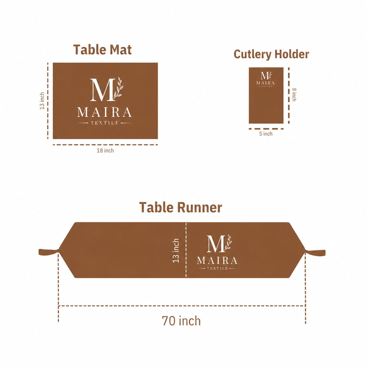 Velvet Majestic Tapestry Noir Black Table Set